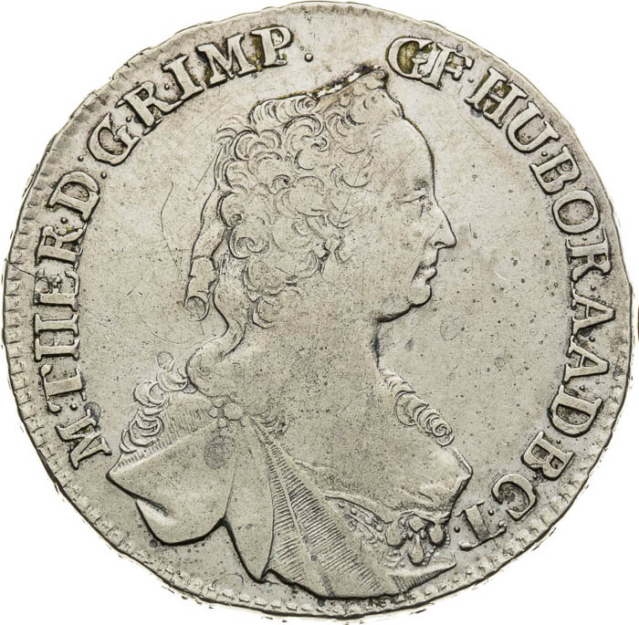 1/2 Thaler 1755 - front