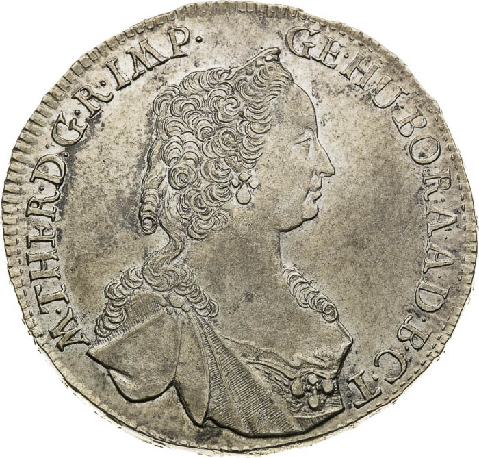 1/2 Thaler 1755 - front