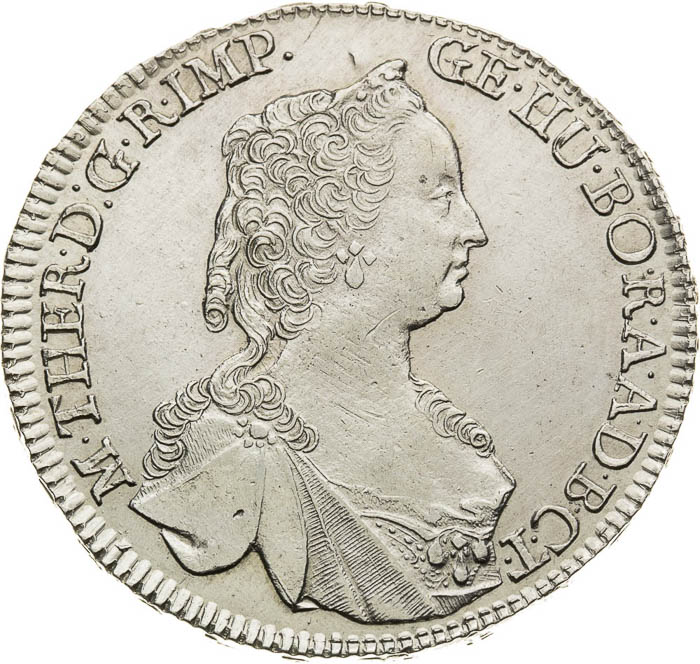 1/2 Thaler 1757 - front