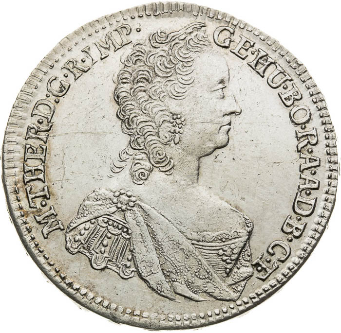 1/2 Thaler 1762 - front