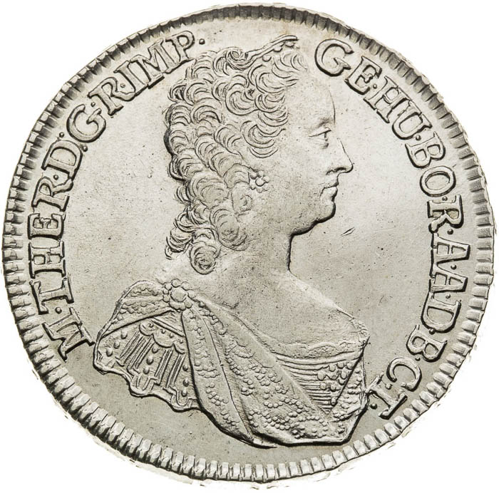 1/2 Thaler 1763 - front