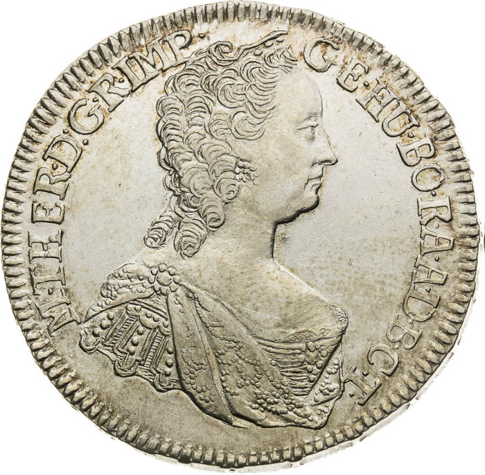 1/2 Thaler 1764 - front