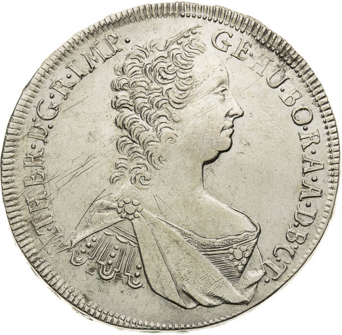 1/2 Thaler 1765 - front