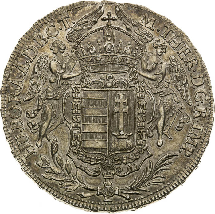 1/2 Thaler 1768 - front