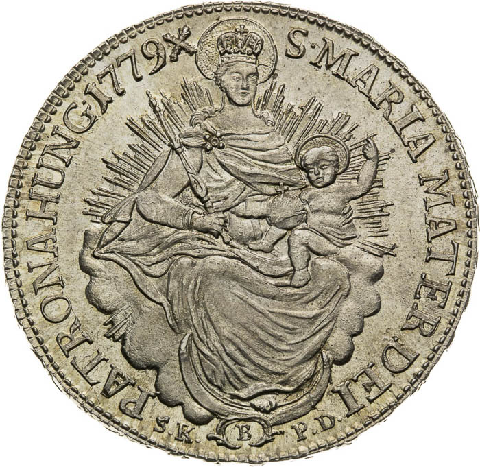 1/2 Thaler 1779 - back