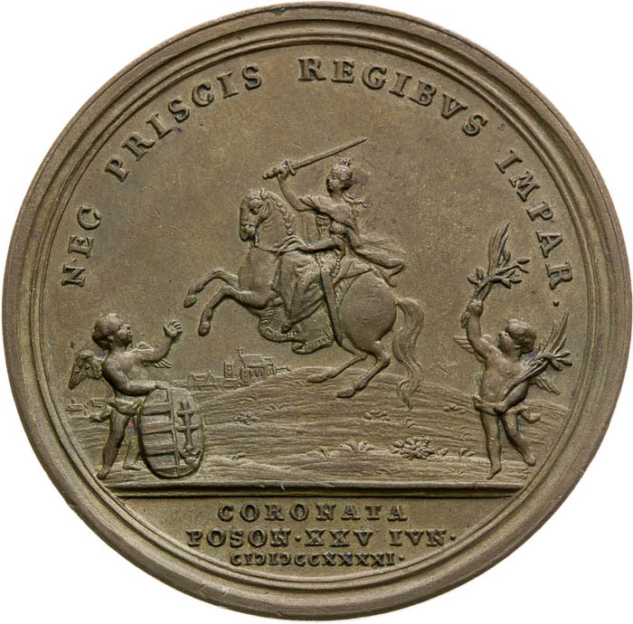 Medal 1741 - back