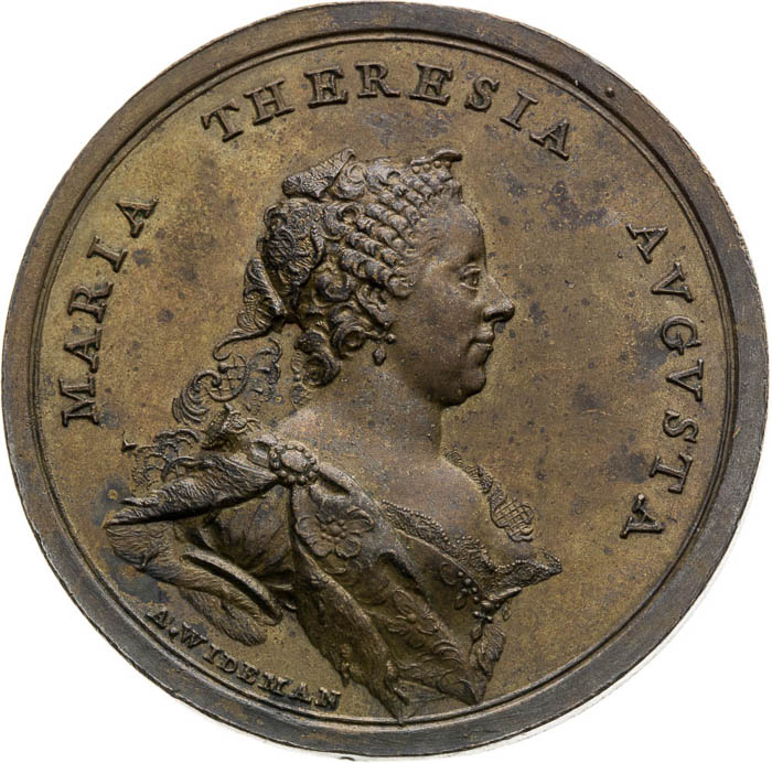 Medal 1743 - front