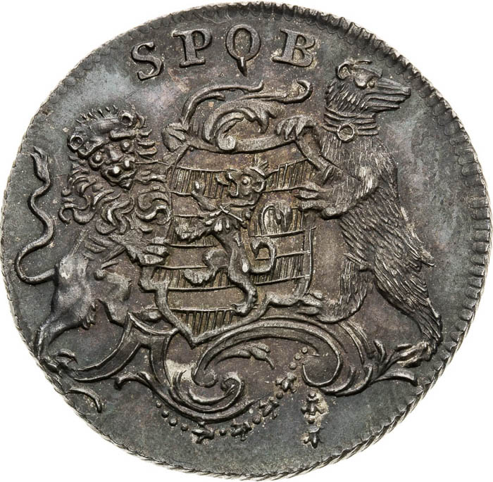 Silver Token (1750) - back