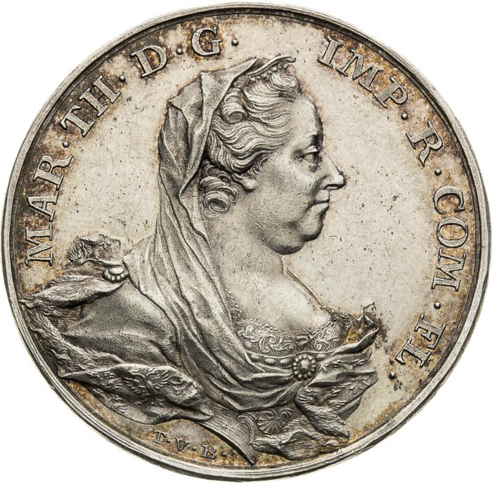 Silver Medal (1777) - front