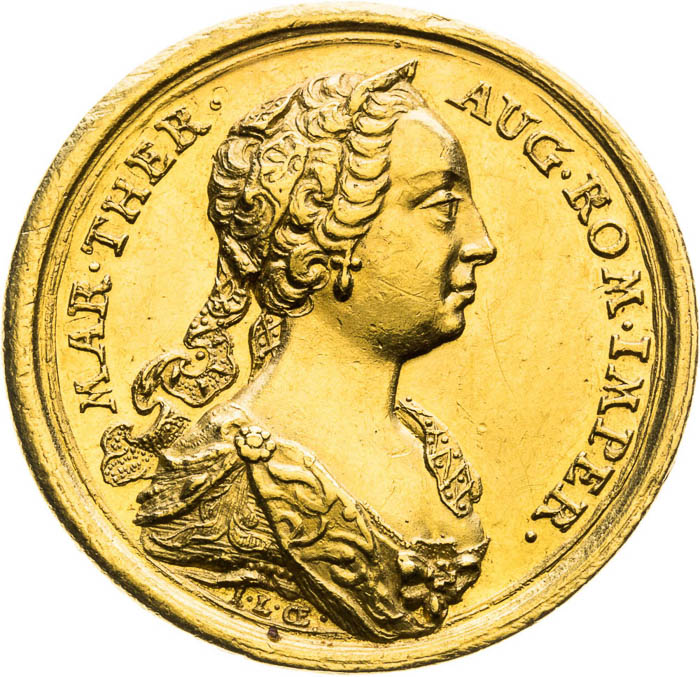 Gold Token (Ducat) - front