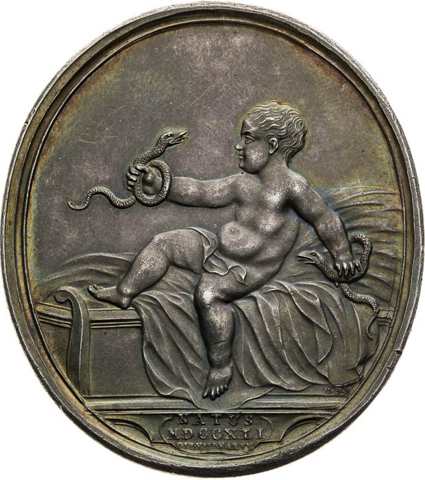 Silver Medal 1741 - back