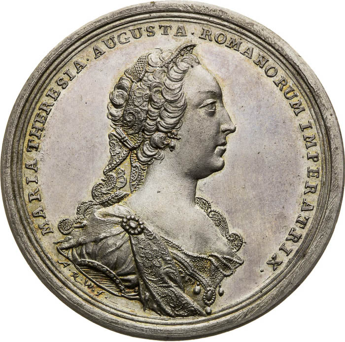 Silver Medal 1746 - front
