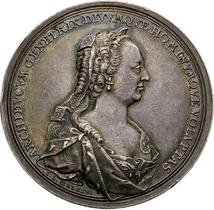 Silver Medal 1747 - front