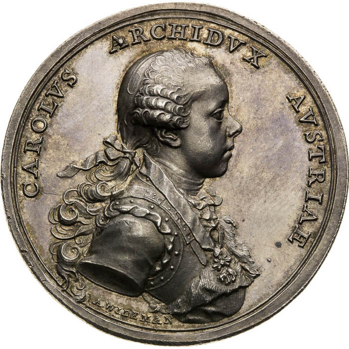 Silver Medal 1761 - front