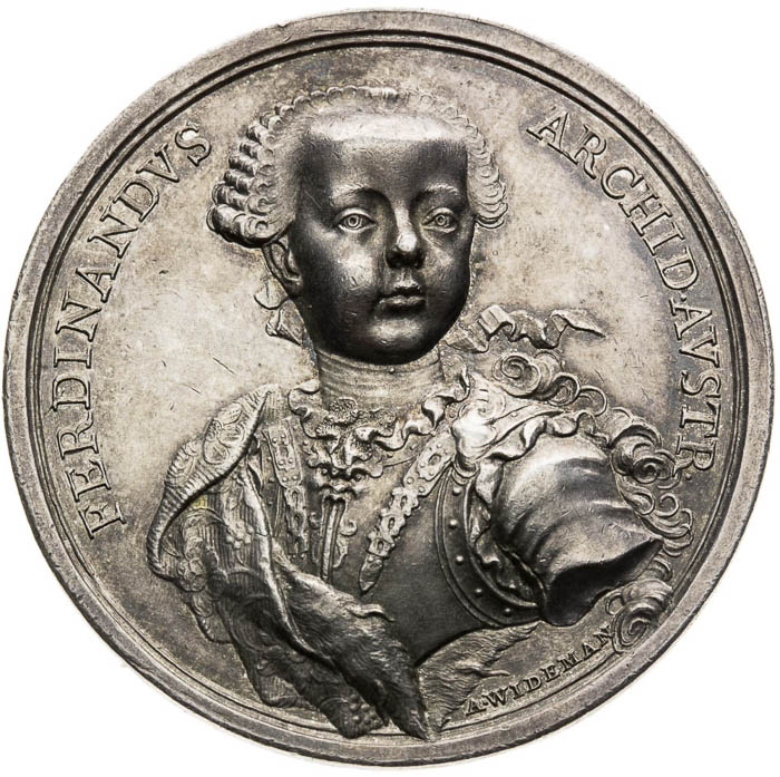Silver Medal (1754) - front