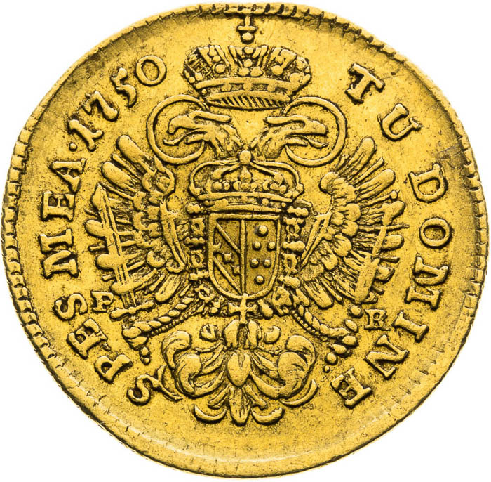 Ducat 1750 - back