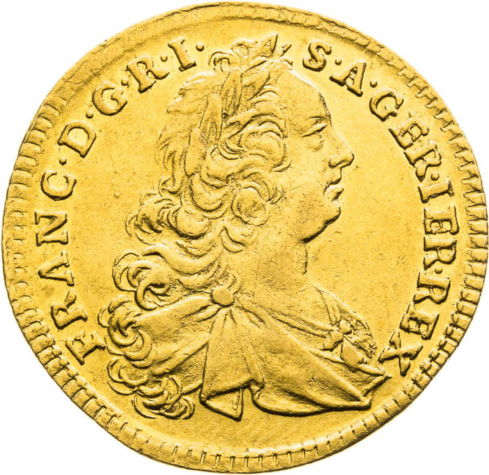 Ducat 1751 - front