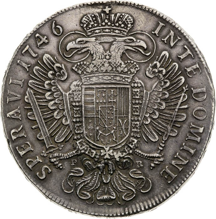 Thaler 1746 - back