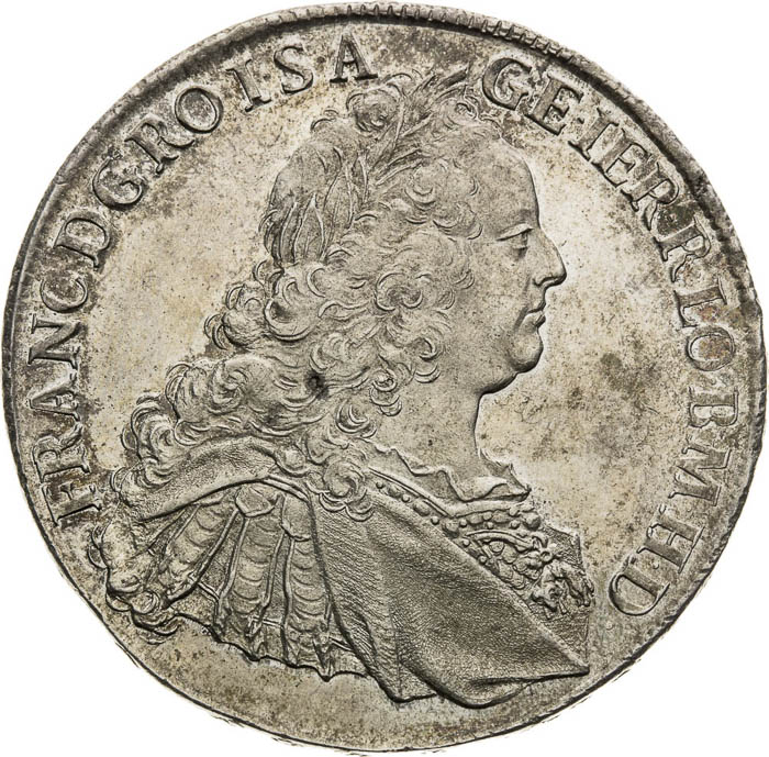 Thaler 1747 - front