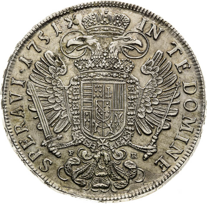 Thaler 1751 - back