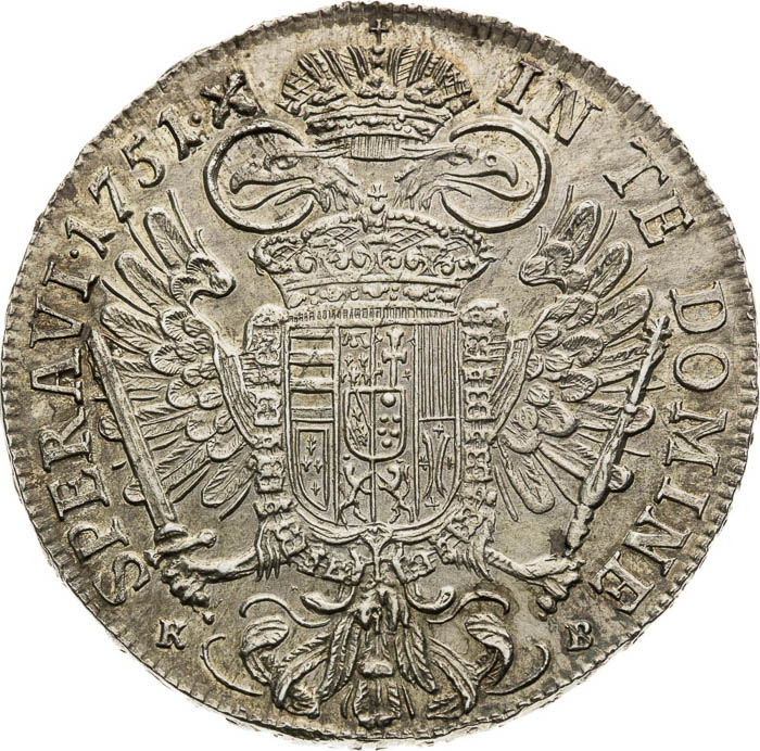 Tolar 1751 - revers