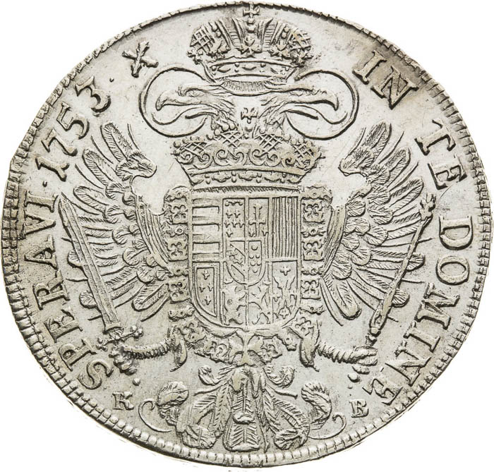 Tolar 1753 - revers