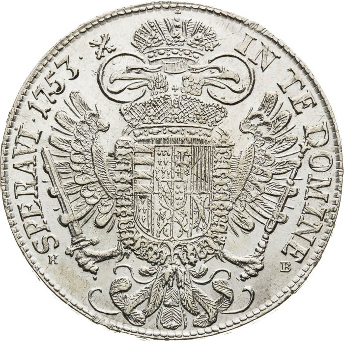 Tolar 1753 - revers