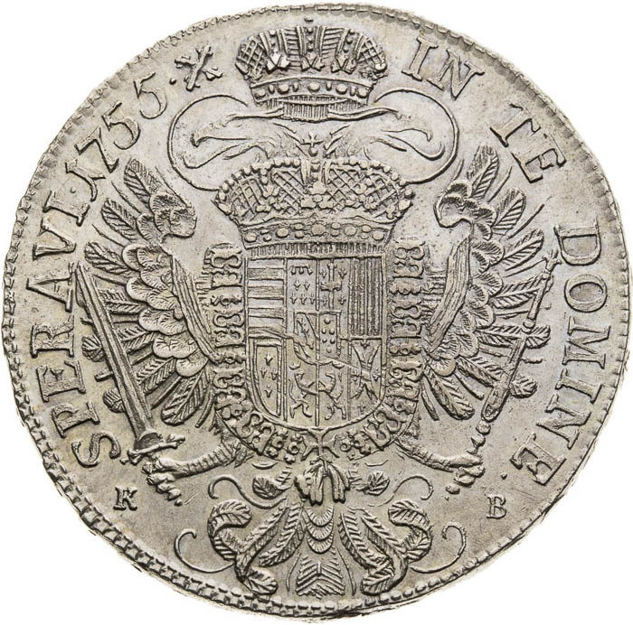 Tolar 1755 - revers