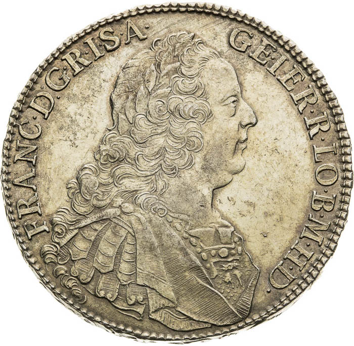 Tolar 1755 - avers