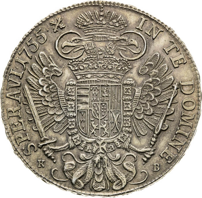 Tolar 1755 - revers