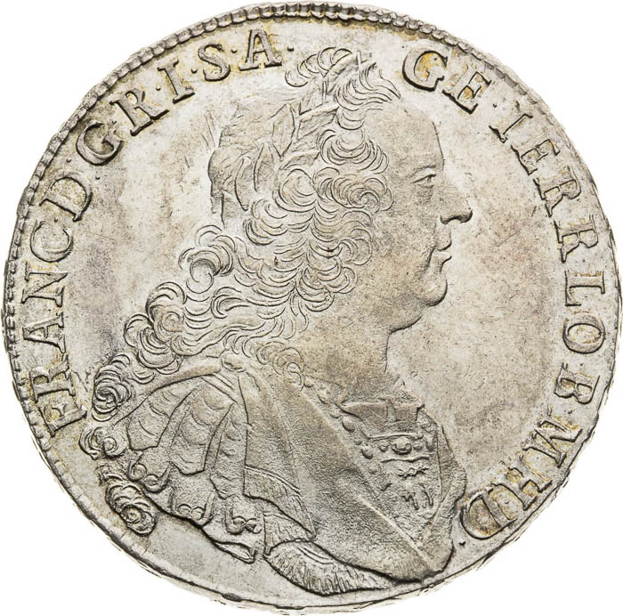Tolar 1757 - avers