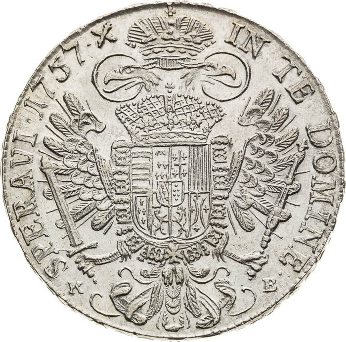 Tolar 1757 - revers