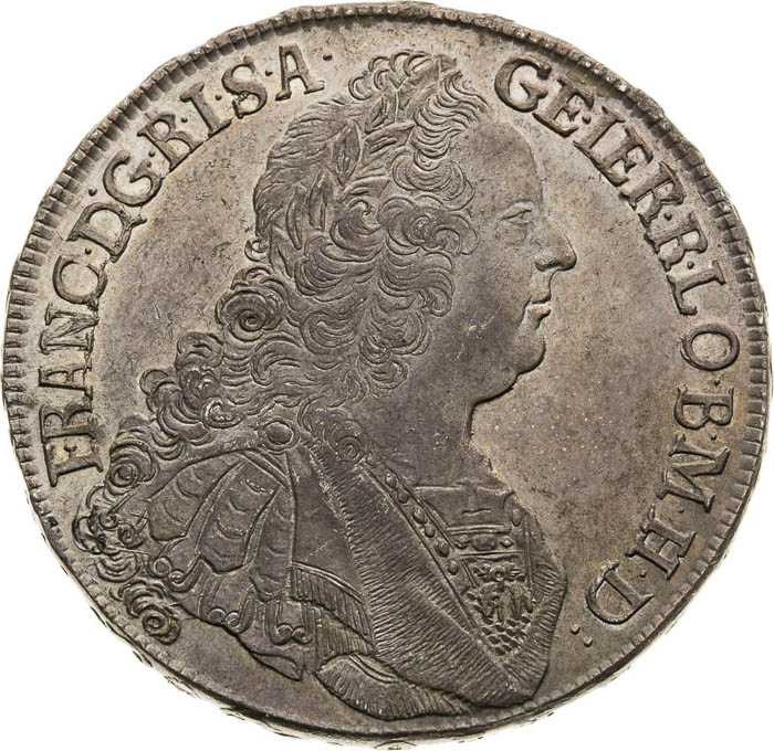Tolar 1758 - avers