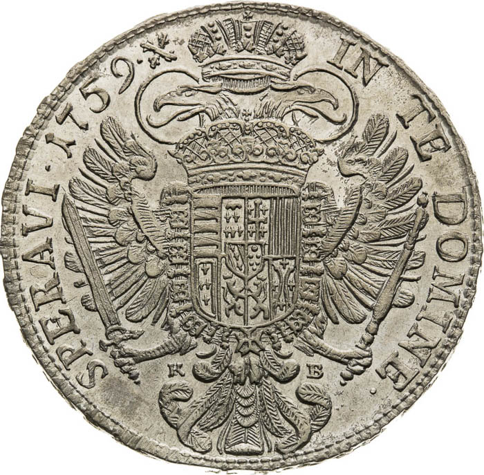 Tolar 1759 - revers