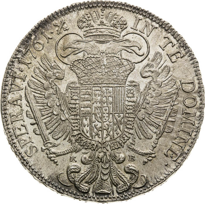 Tolar 1761 - revers