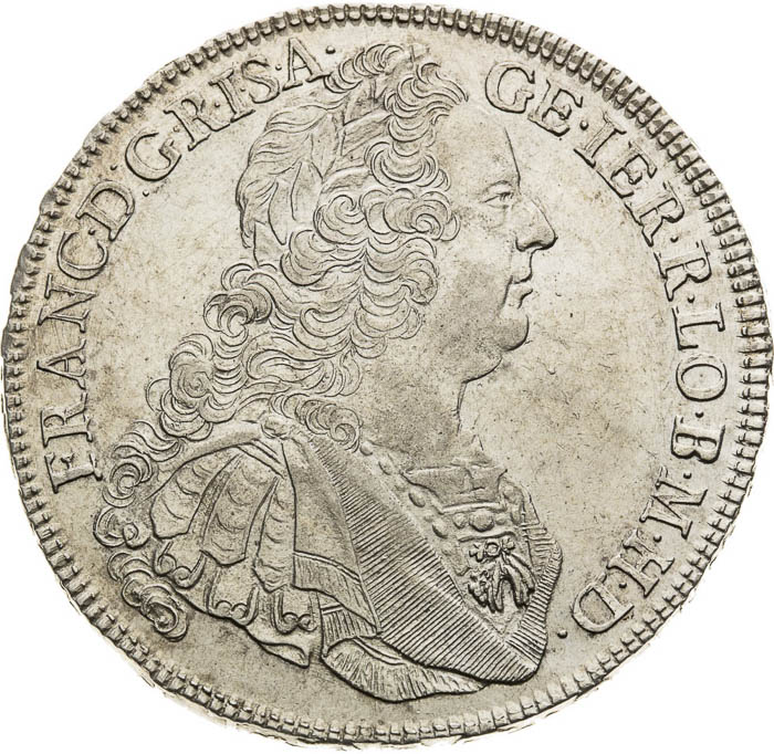 Tolar 1762 - avers