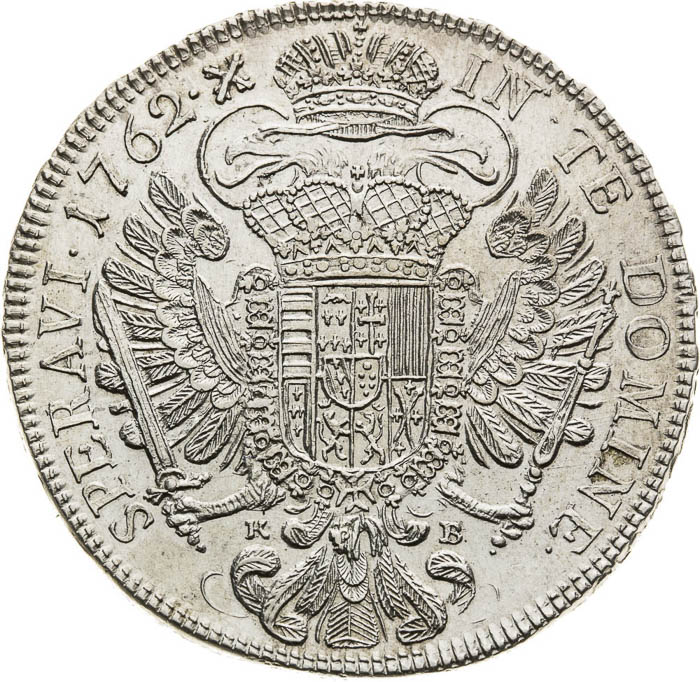 Tolar 1762 - revers