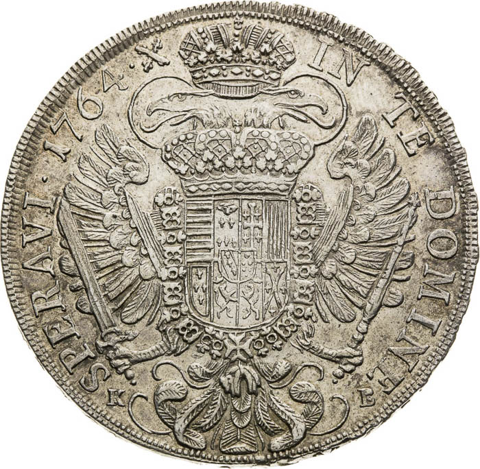 Tolar 1764 - revers