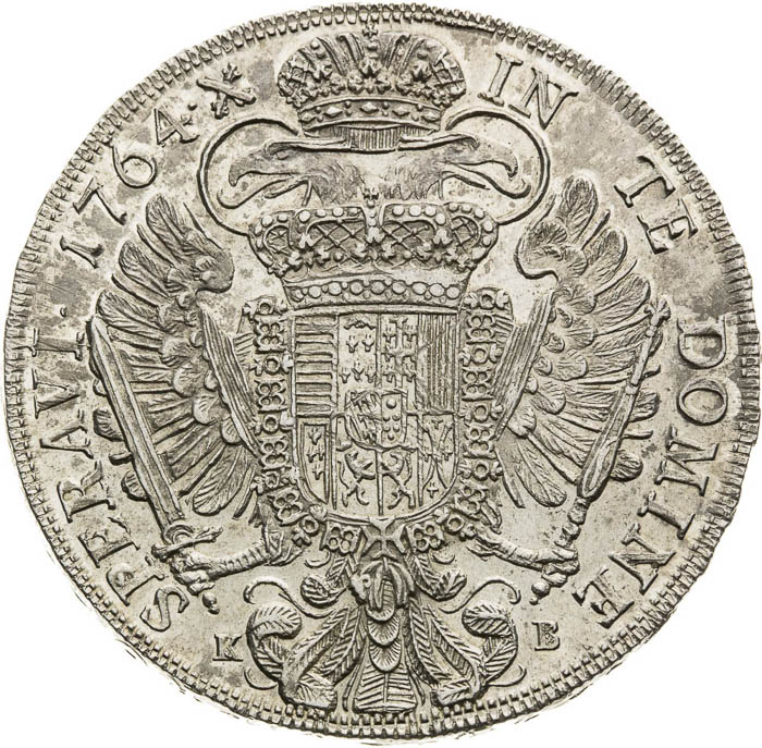 Tolar 1764 - revers