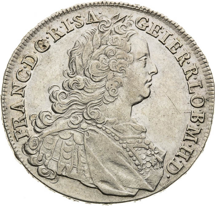 1/2 Tolar 1751 - avers