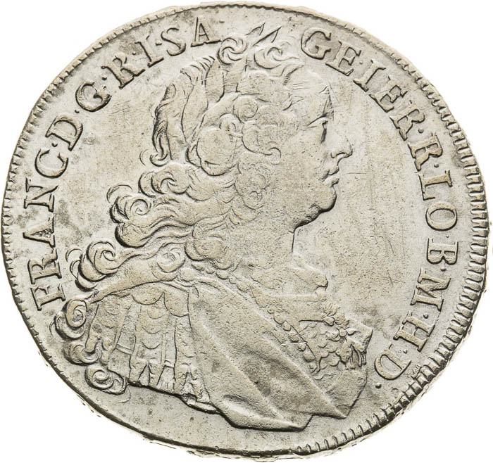 1/2 Tolar 1753 - avers