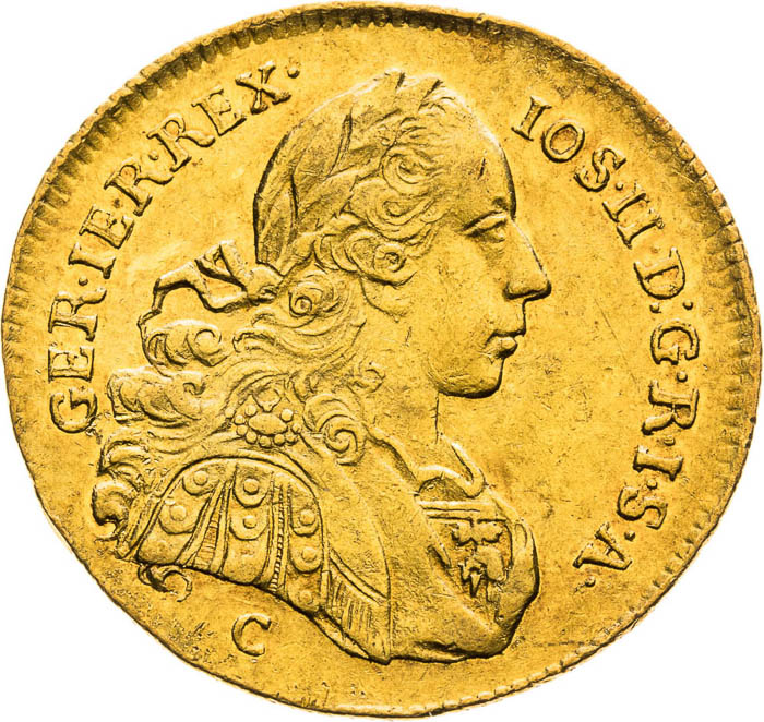 Ducat 1771 - front