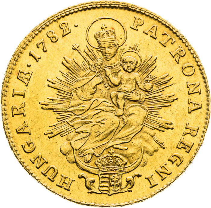 2 Dukát 1782 - revers