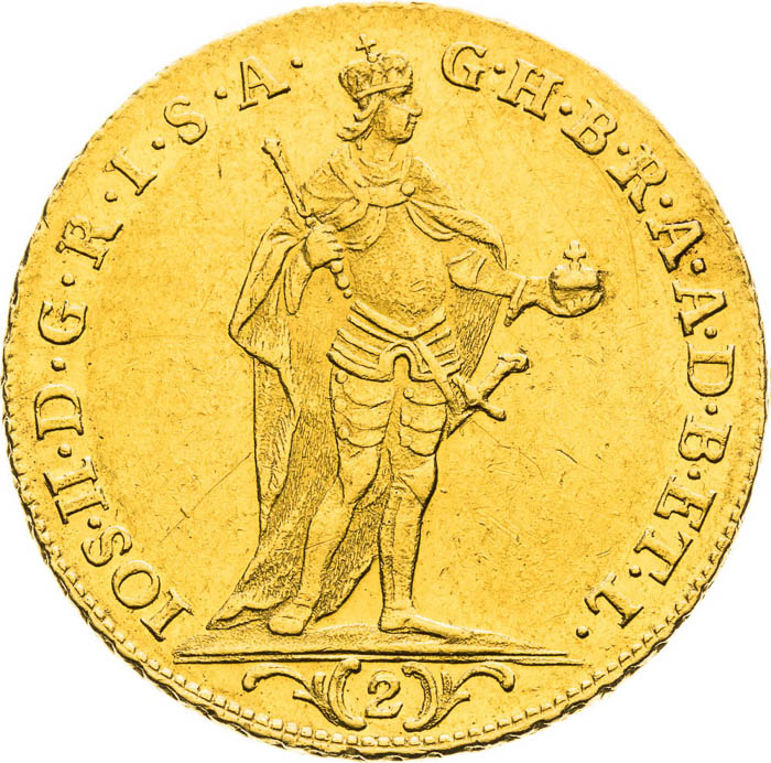 2 Dukát 1784 - avers