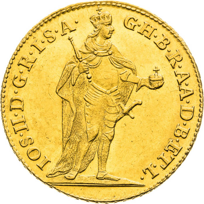 Dukát 1781 - avers