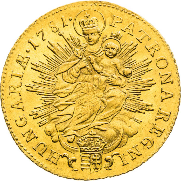 Dukát 1781 - revers