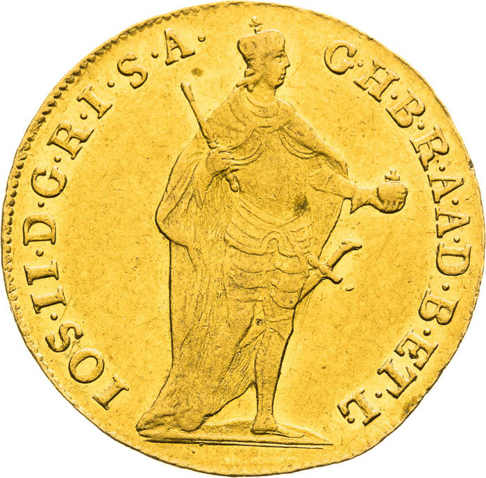 Dukát 1784 - avers