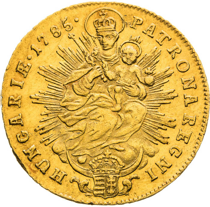 Ducat 1785 - back