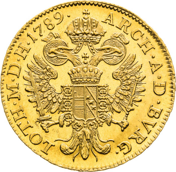 Ducat 1789 - back