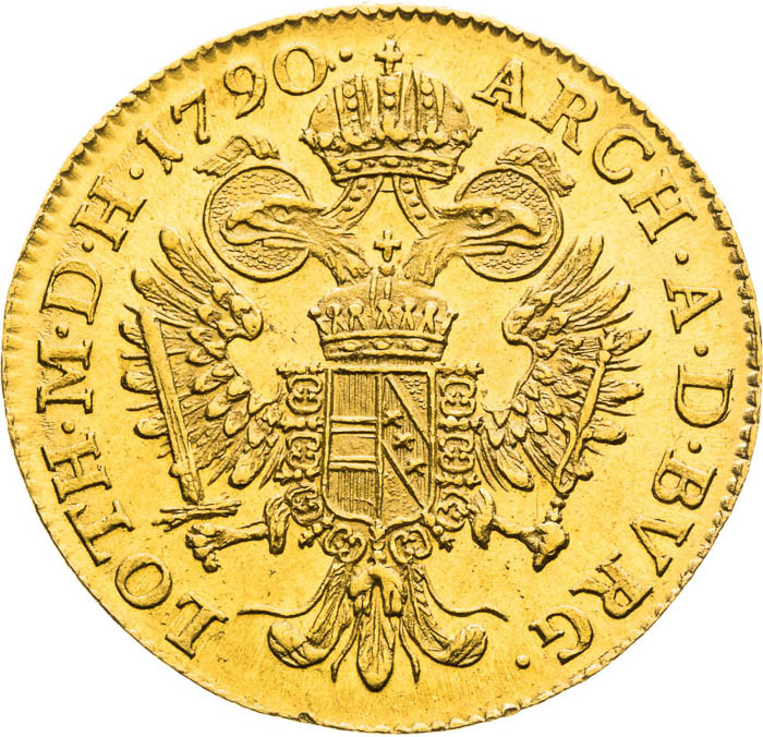 Ducat 1790 - back